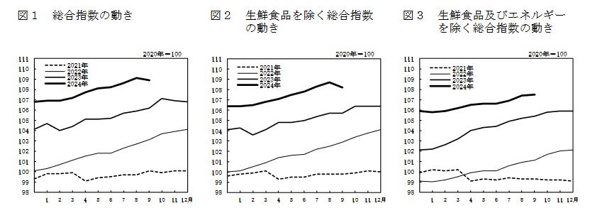 出所：総務省　2020年基準消費者物価指数