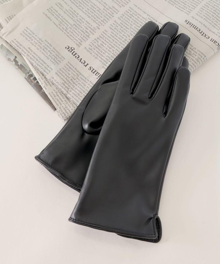 出所：ハニーズ公式通販 フェイクレザー手袋