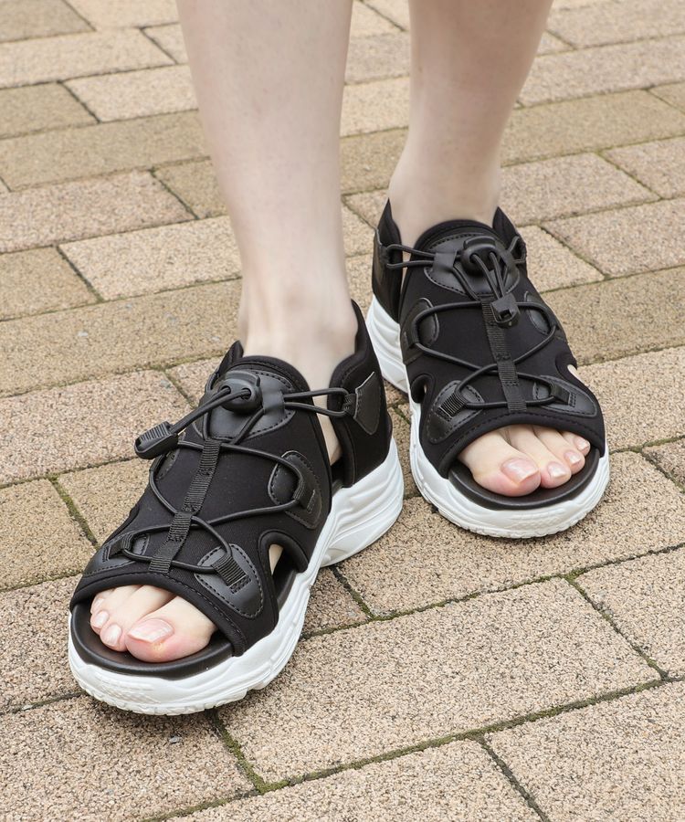 出所：ハニーズ公式通販 コード付スポーツサンダル