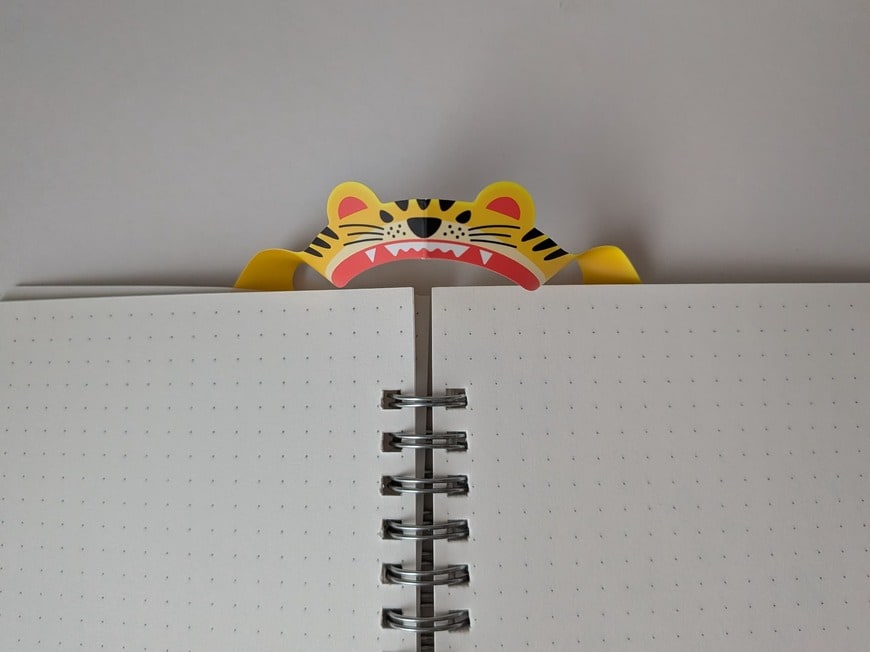 「動物モチーフがかわいくて、開くたびにほっこり。」