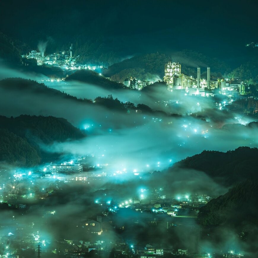 工場地帯の風景