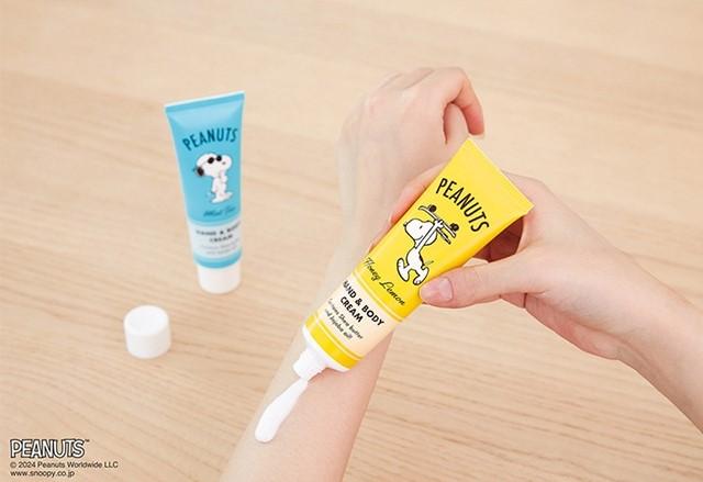ピーナッツ スヌーピー ハンド&ボディークリーム ミントティー マルチケース入り