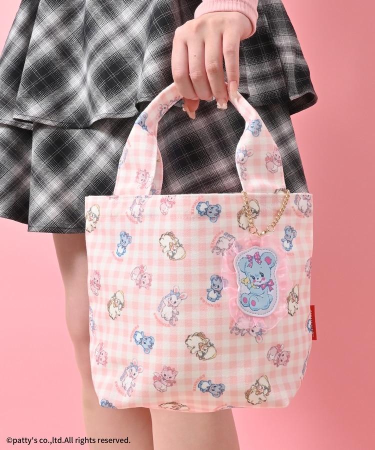 ハニーズ、SWIMMER／総柄トート: バッグ商品画像