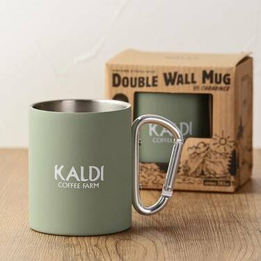 【新品】2個セット Wウォールマグカップ カラビナ付 FieldToSummit karab-mug9.jpg