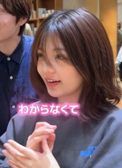 どのような髪型が似合うかわからないとのこと