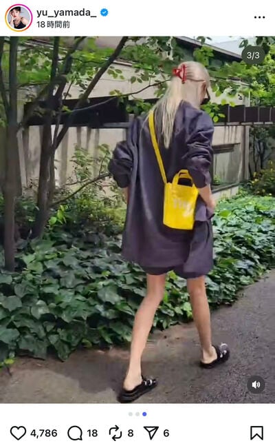 山田優のInstagram投稿