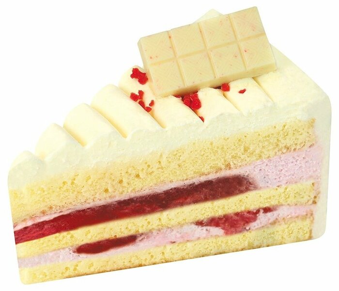 まろやかな味わいのミルククリームと苺の酸味がマッチ