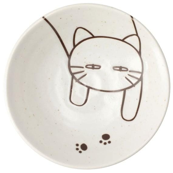 出所：ニトリ公式通販ニトリネット デコネコ食器5点セット カルエクレデコ(ホワイト DI508)