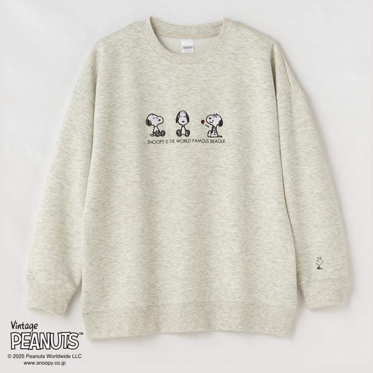 出所：しまむら公式オンラインストア レディース トレーナー (PEANUTS)