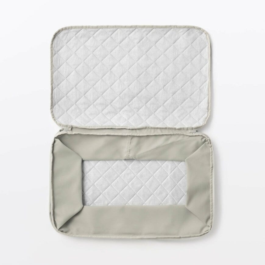 出所：無印良品ネットストア　高さが変えられるふとん収納袋　小／掛ふとんシングル用