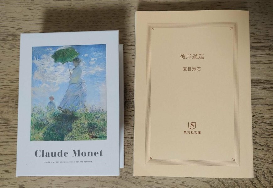 筆者撮影（ダイソー、ブック型ボックス（モネ））