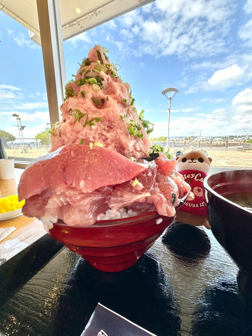 福島県いわき市にあるマグロのデカ盛り丼