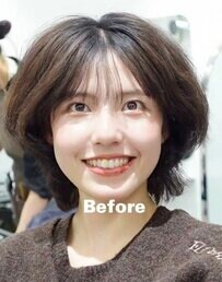 【癖毛を活かしたショートヘア】広がっていた髪の毛を大胆カットした女性！大人っぽいアフターに反響続々