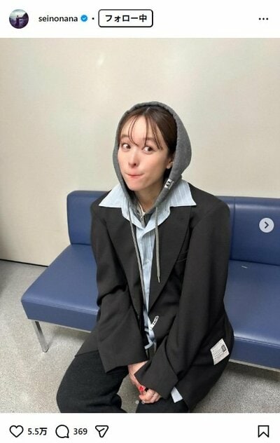 清野菜名のInstagram投稿