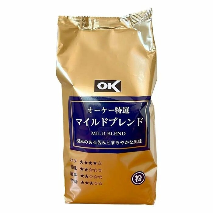 深みのある苦味とまろやかな風味を楽しめるブレンド