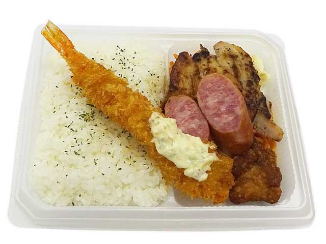 セブン-イレブンの新商品:海老フライミックス弁当