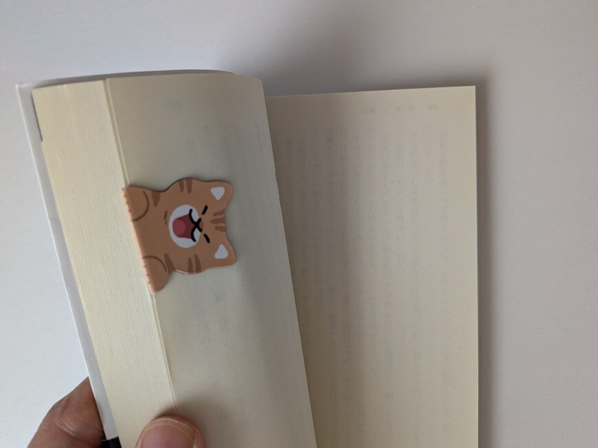 「大切な本を傷める心配もなさそうです。」