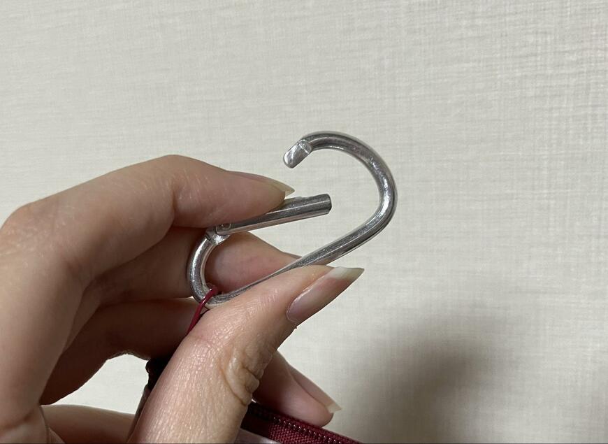 筆者撮影（キャンドゥ、【数量限定】アルプスの少女ハイジ　カラビナ付合皮ポーチ　ハイジとなかまたち）