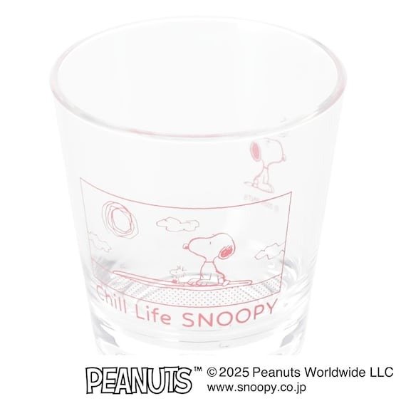 出所：ニトリ公式　【デコホーム商品】アクリルタンブラー（クリア チルライフ スヌーピー）