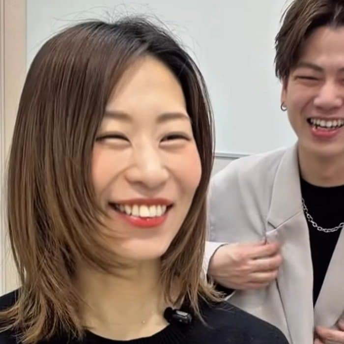 白髪が気になる女性がベージュカラーでイメージチェンジ！「めっちゃいい感じ！」と喜びあらわ