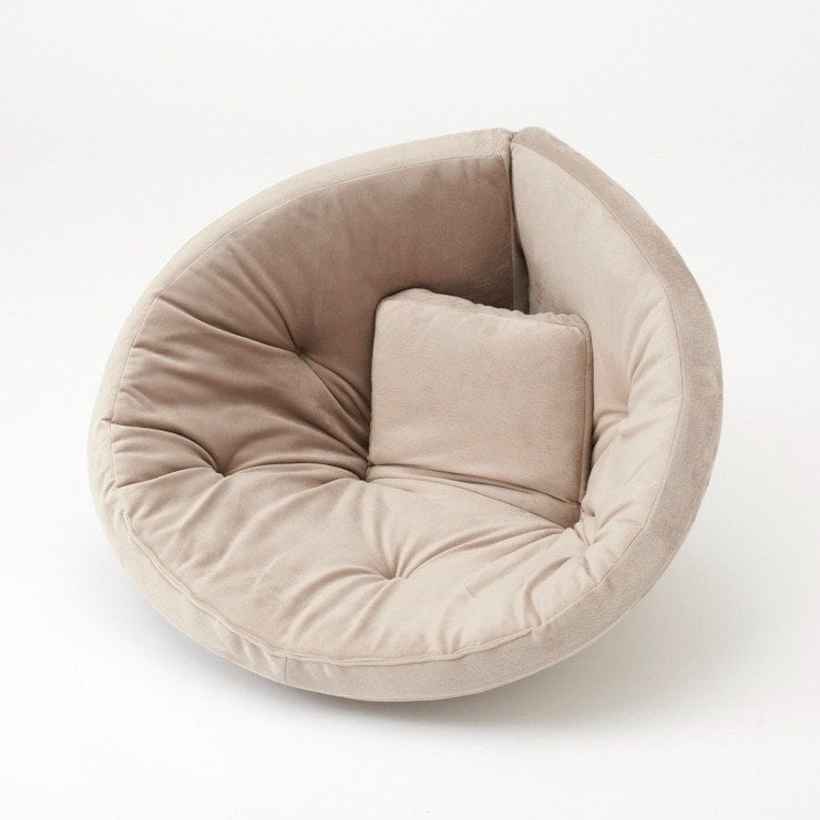 しまむら公式 2WAYクッション(yumi)(ブラウン)