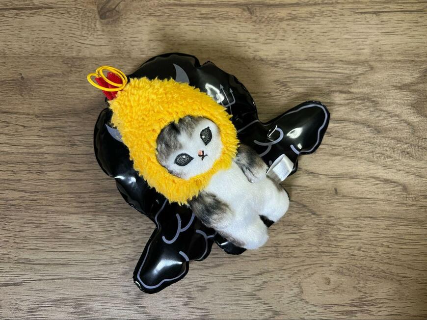 セリア、ぬい用ビーチフロート ヲタコレ画像