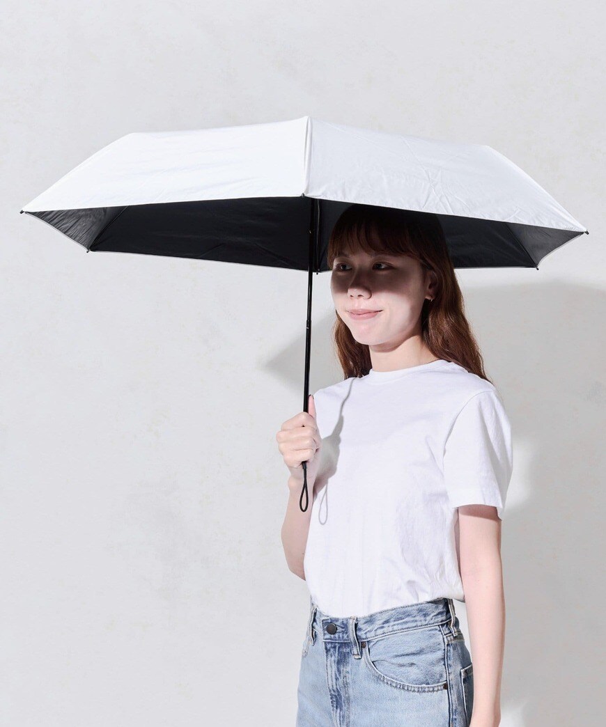 3COINS公式 涼しい晴雨兼用折傘の画像