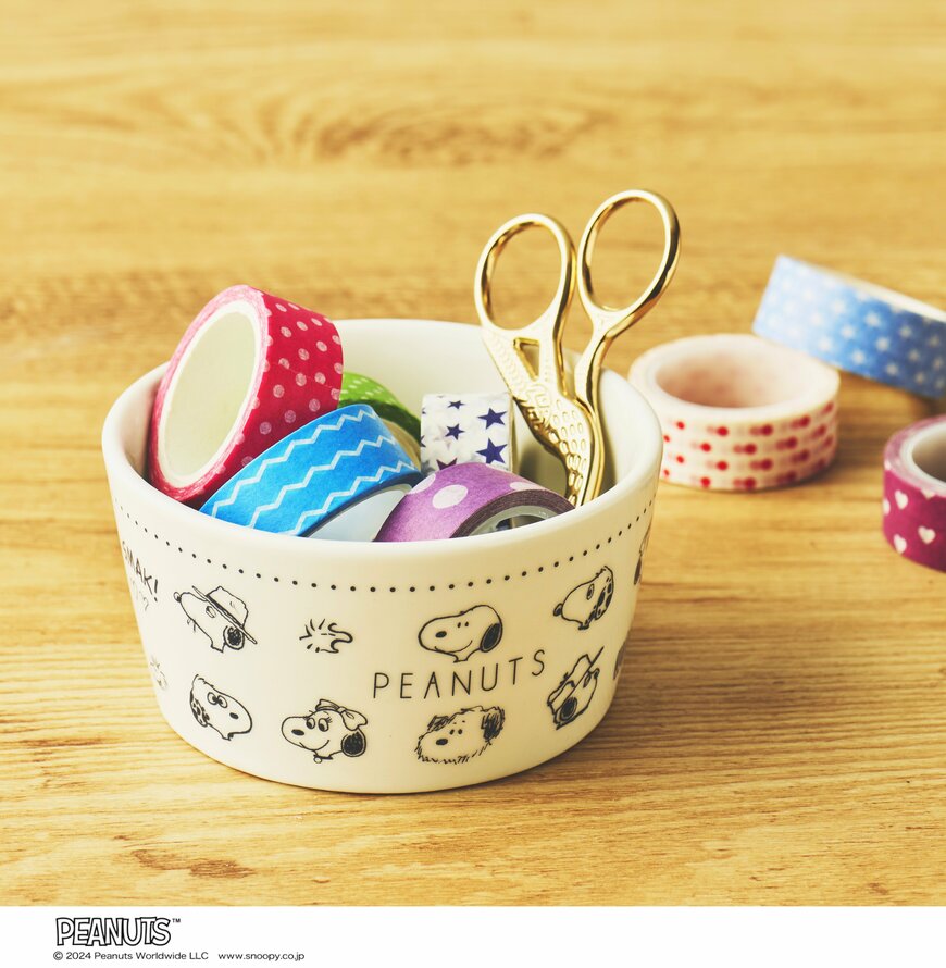 スヌーピー 磁器のボウル皿 豪華2個セット