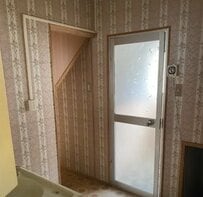 【築100年超古民家DIY】洗面所に収納をプラス！限られた空間を有効活用したアイデアがすごい