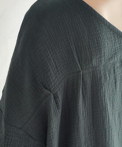 3COINS、《junko企画》ガーゼワンピース