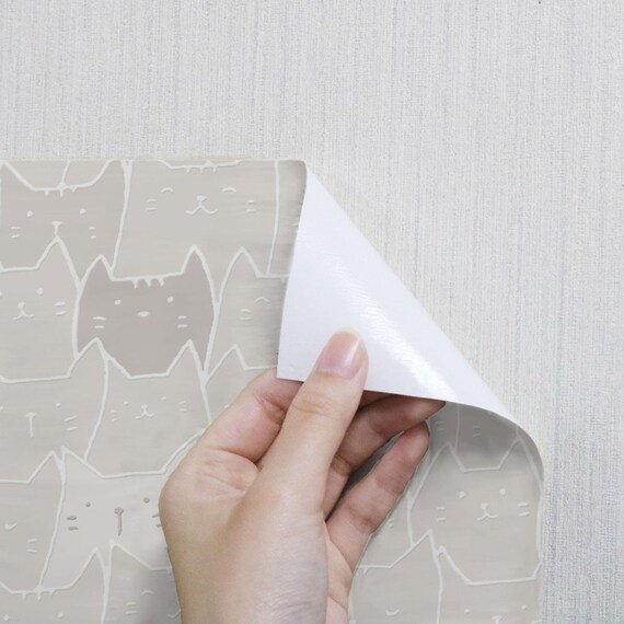 出所：ニトリ公式通販 ニトリネット リノベウォールシート WAS-05 ネコ 45×250