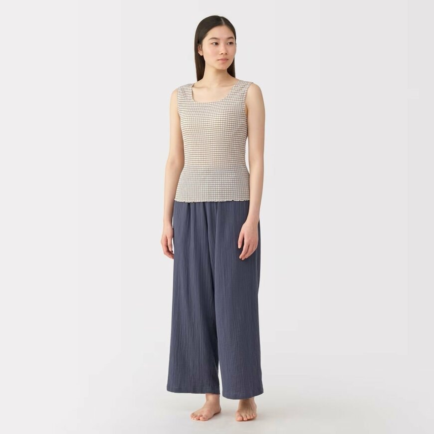 無印良品公式　婦人　サッカートリコットブラタンクトップの画像