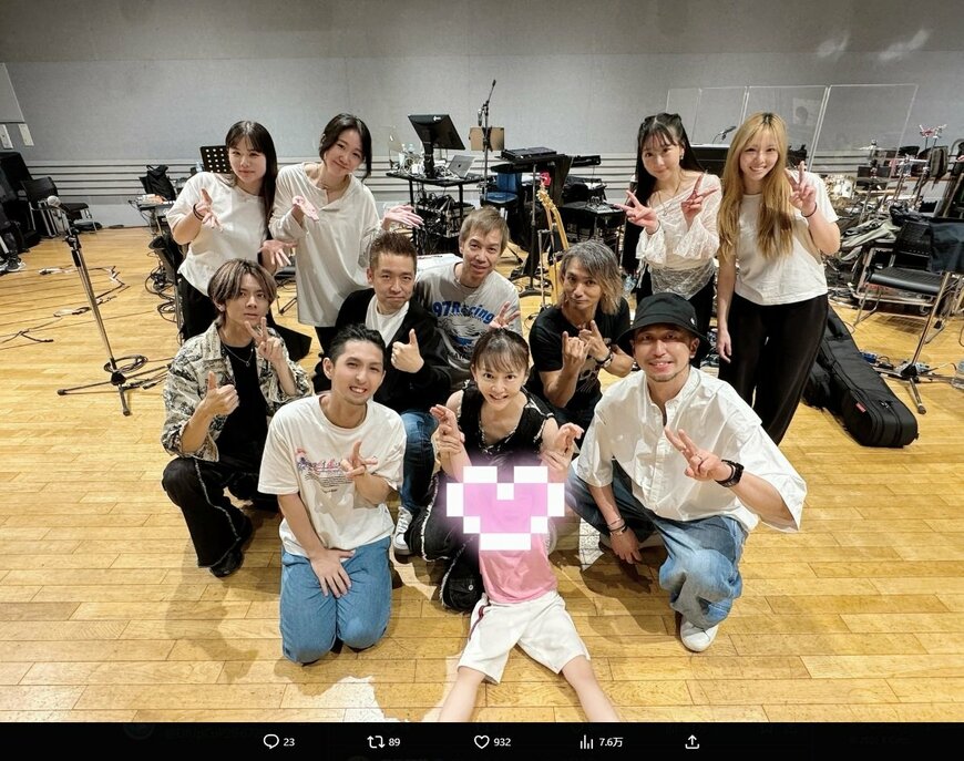 華原朋美のInstagram投稿