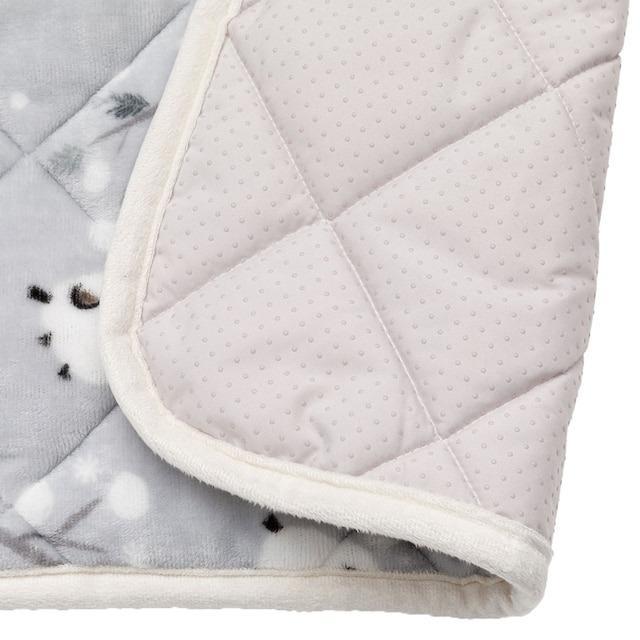 ニトリ　ペット敷パッド（Nウォームシマエナガグレー Sq1）