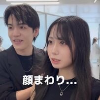 【大変身】「顔周り…」緊張した超ロングの女性→レイヤーで垢抜けイメチェン！結んでも可愛い髪型に