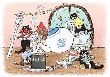 もふもふ〈ハチワレ猫ちゃん〉グッズがアフタヌーンティーに登場！秋冬