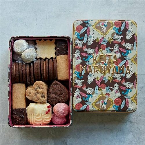 ケイタ マルヤマ チョコレートクッキー缶(Eternity Blue)