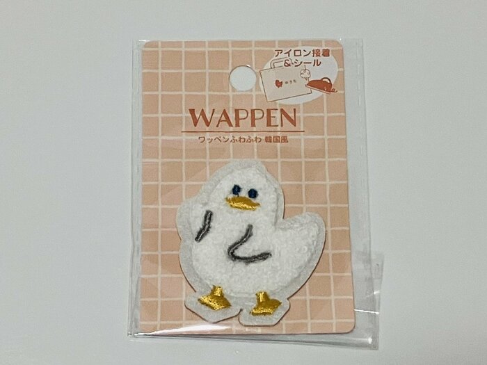 ワッペンふわふわ韓国風