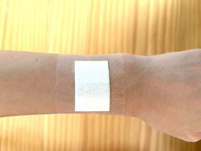 この状態で水に濡らしても、水が入ってくることはありませんでした