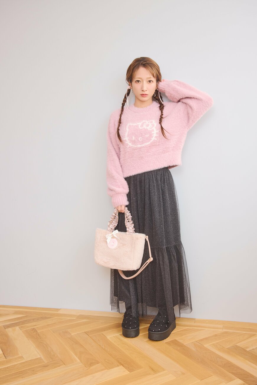 出所：株式会社KONNEKT INTERNATIONAL「辻󠄀希美プロデュースAnge Charme×しまむらコラボブランド【Ange charme -Tout le monde-】サンリオキャラクターズとのコラボアイテムが大好評販売中」