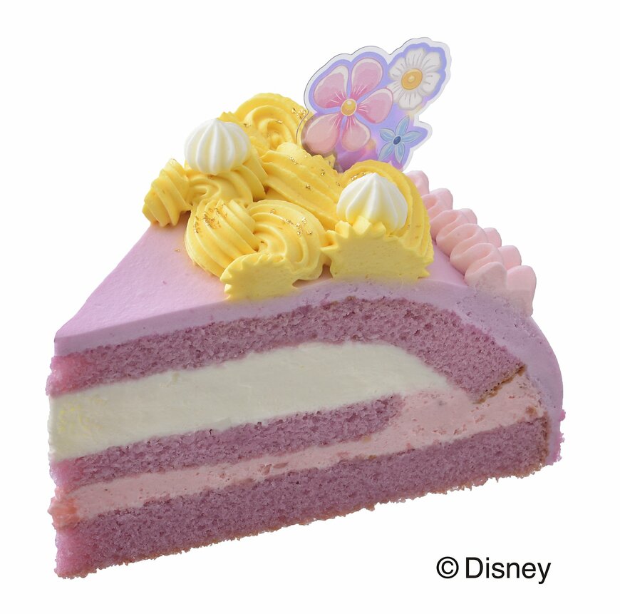 「＜ラプンツェル＞プリンセスケーキ」　©Disney