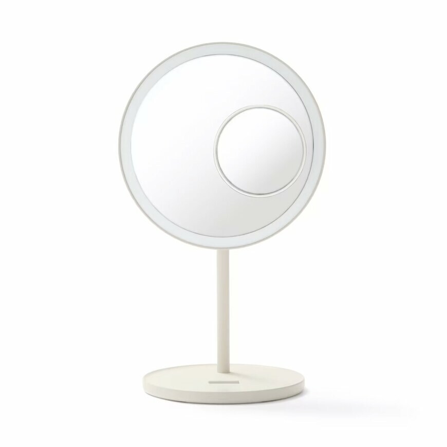 無印良品公式　コードレスＬＥＤライト付ミラー