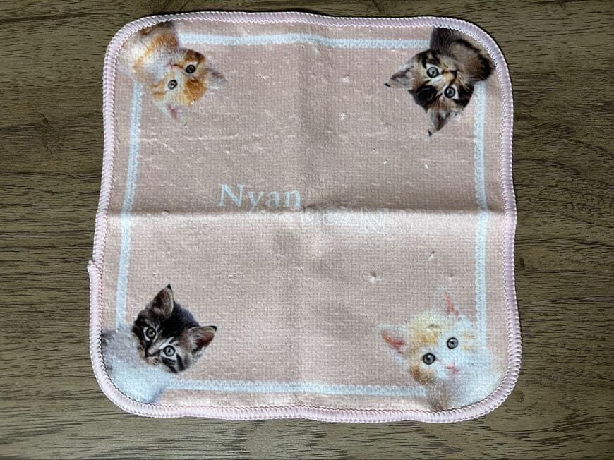 セリア、ニャンカチ