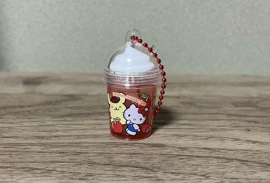 セリア、フラッペキーホルダー M/X リンゴ画像