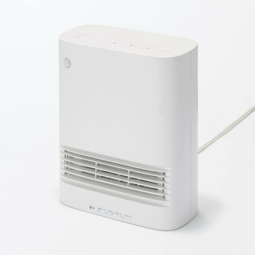 無印良品、温風がすぐに出る　セラミックファンヒーター商品画像