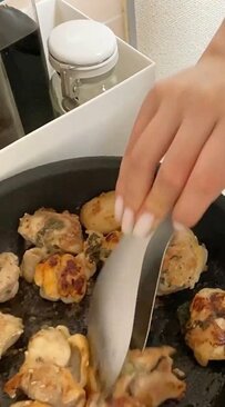 よく食べる彼に作った【さっぱり梅しそチキン弁当】がボリュームたっぷりでとても美味しそう！