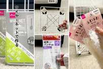【100均DIY】ダイソーの〈ワイヤーネット〉で...→娘さんのために可愛い〈見せる宝物収納〉をDIY！