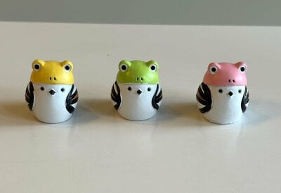 セリア、リトルフレンド カエルシマエナガ商品画像