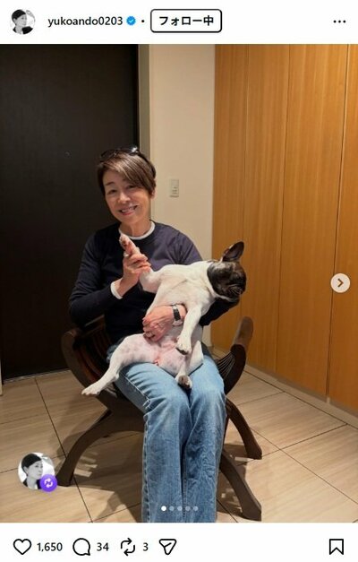 安藤優子のInstagram 投稿