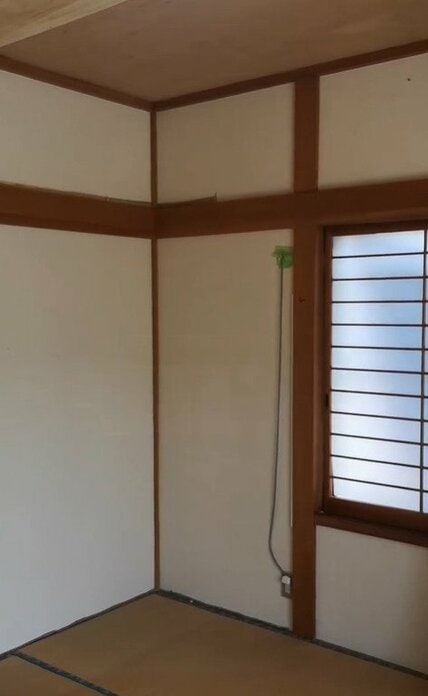 【築37年中古戸建DIY】和風の子ども部屋が衝撃のビフォーアフター！壁リメイクで 水色の華やか空間に大変身「ナチュラル×プリンセスな雰囲気が可愛すぎる！」